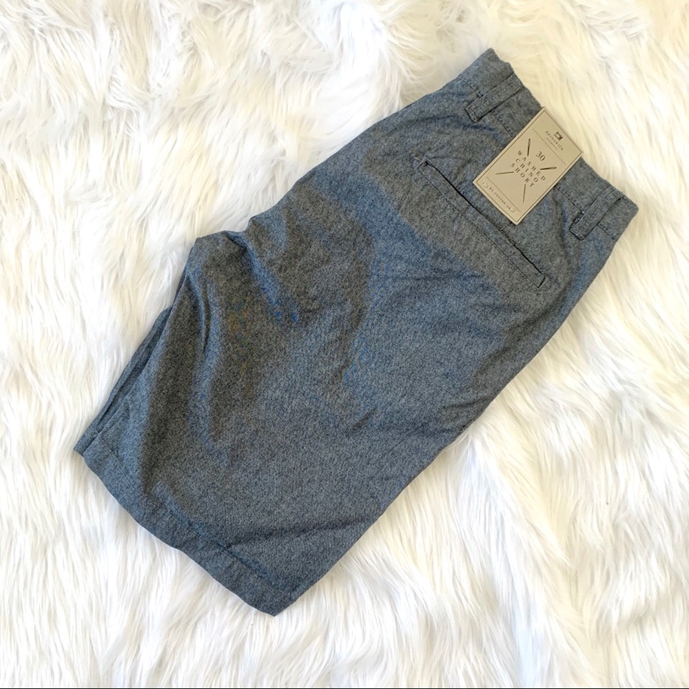 Men’s Chino Blue Chambray Shorts